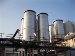 THI CÔNG HT KHO BỒN- SILO CHỨA HẠT NHỰA, BỘT THỰC PHẨM CN